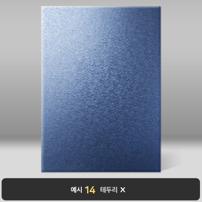 블루 메탈레자 상장케이스 세로형 MT01