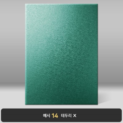 그린 메탈레자 상장케이스 세로형 MT04