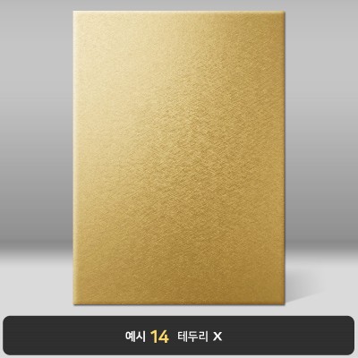 골드 메탈레자 상장케이스 세로형 MT07