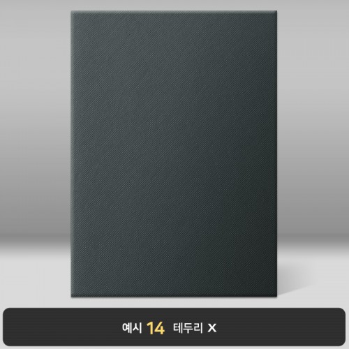 검정 엑스패턴 상장케이스 세로형 B16