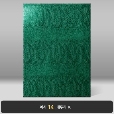 그린 레더텍스S 상장케이스 세로형 D28