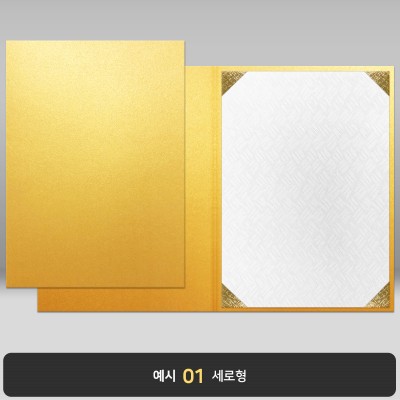 골드펄 종이상장케이스 면지형 JC09