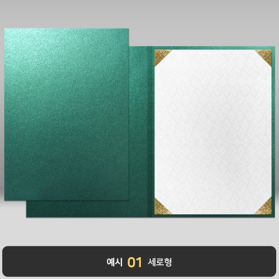 그린펄 종이상장케이스 면지형 JC10
