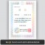 상장용지_은 홀로그램박 098