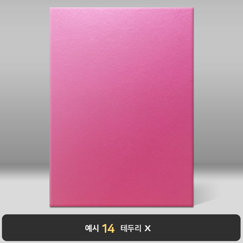 핑크 지레자 상장케이스 세로형 GG19