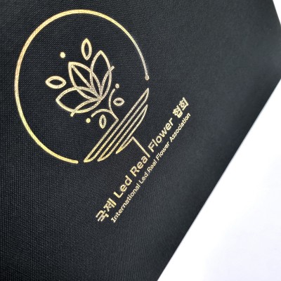 상장케이스 샘플_가로형_검정_엠보패턴 SC000622