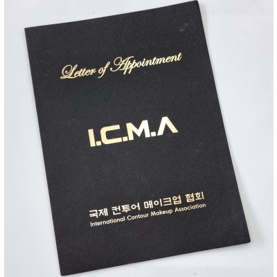 상장케이스 샘플_검은색_종이케이스 SC000860