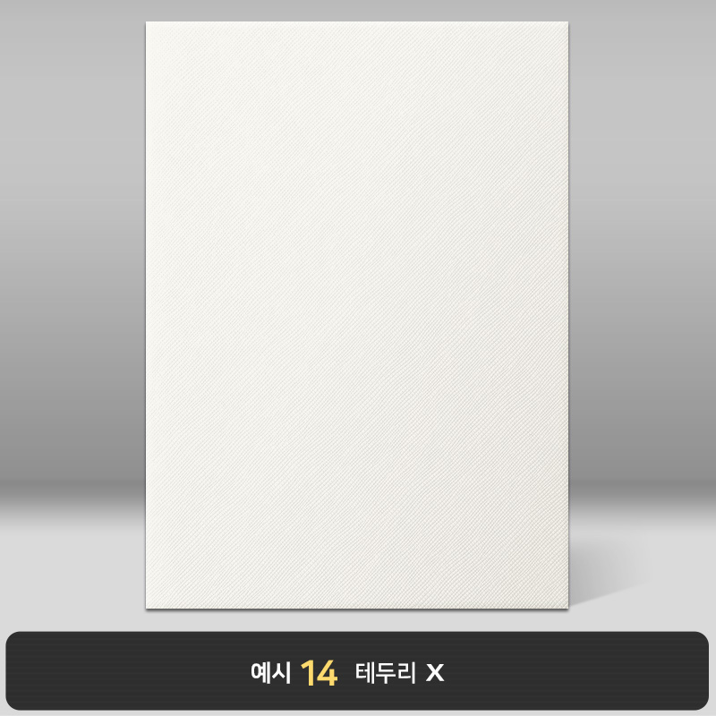 백색 엑스패턴 상장케이스 세로형 B31