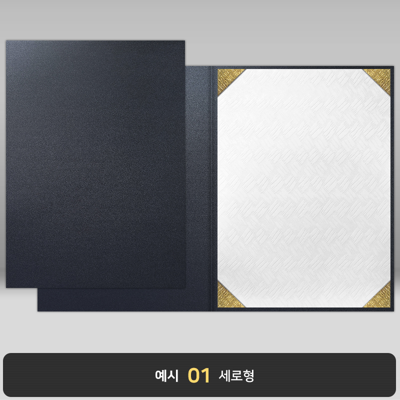 다크그레이펄 종이상장케이스 면지형 JC21