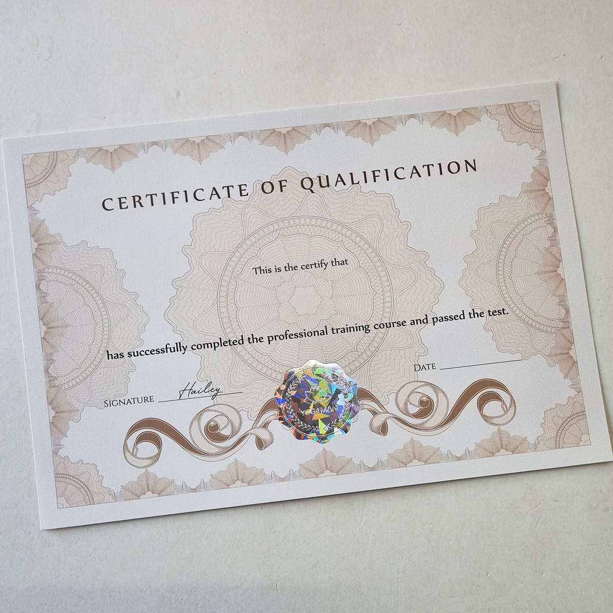 상장용지 인쇄샘플 SD000781