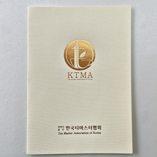 아이보리 패브릭 종이상장케이스 한쪽홀더형 SC001873