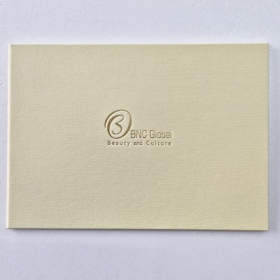 크림 엠보패턴 상장케이스 가로형 SC001892