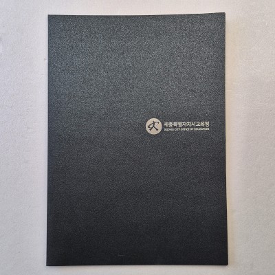 다크그레이펄 종이상장케이스 한쪽포켓형 SC001943