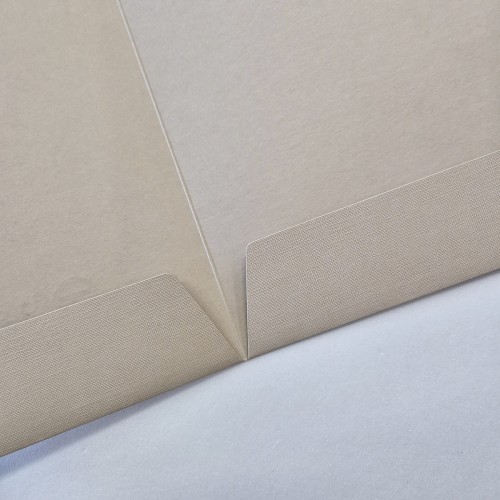 크라프트 패브릭 종이상장케이스 양쪽포켓형 SC001948
