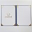 다크블루 엠보패턴 상장케이스 세로형 SC002009