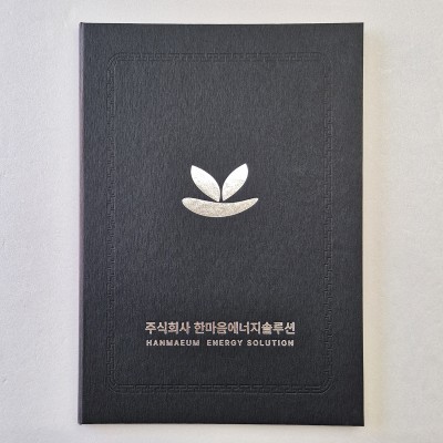 검정 나뭇결패턴 상장케이스 세로형 SC002033