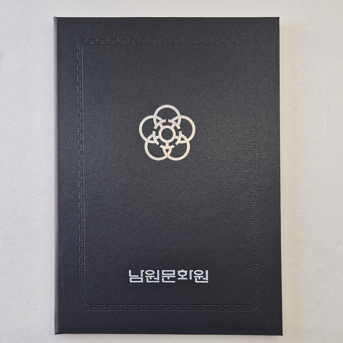 검정 포크르스 상장케이스 세로형 SC002044