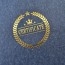 남청색 수한지패턴 상장케이스 세로형 SC002056