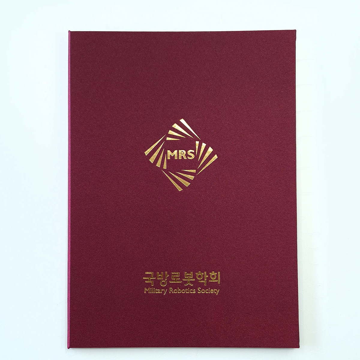 와인 실크 상장케이스 세로형 SC002084