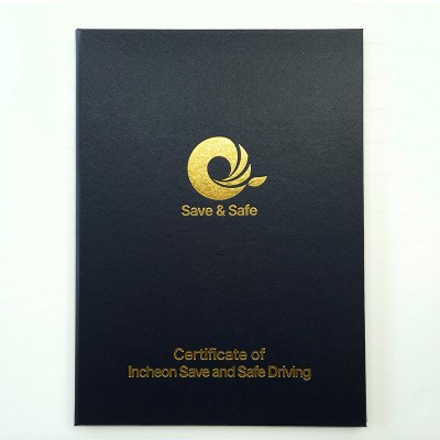 검정 포크르스 상장케이스 세로형 SC002097