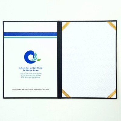 검정 포크르스 상장케이스 세로형 SC002097
