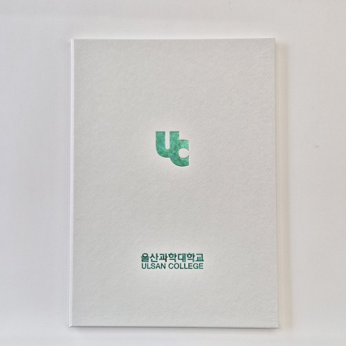 백색 엑스패턴 친환경 상장케이스 세로형 SC002111
