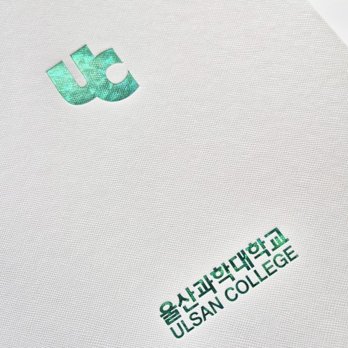 백색 엑스패턴 친환경 상장케이스 세로형 SC002111