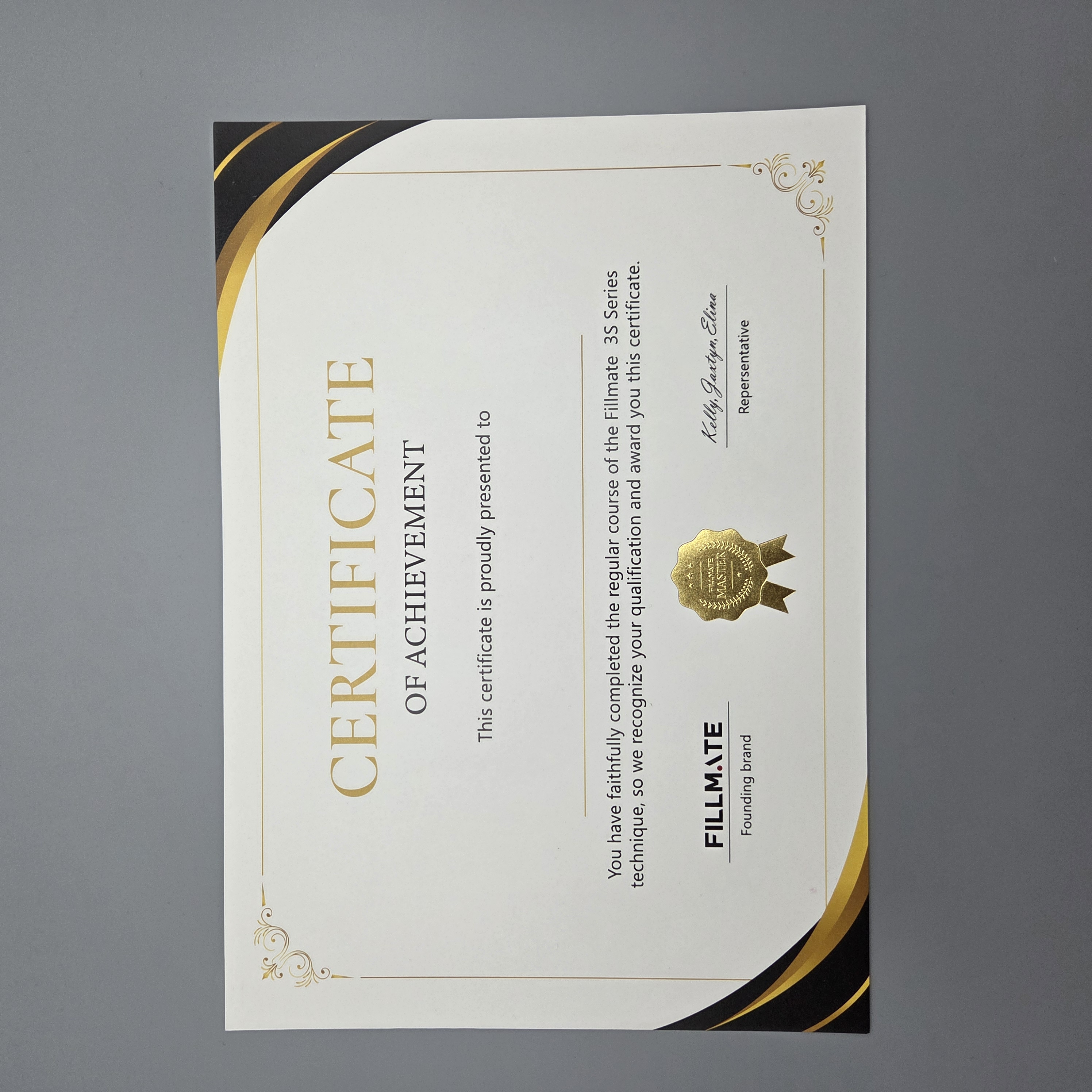 프라임 상장용지 인쇄샘플 SD000941