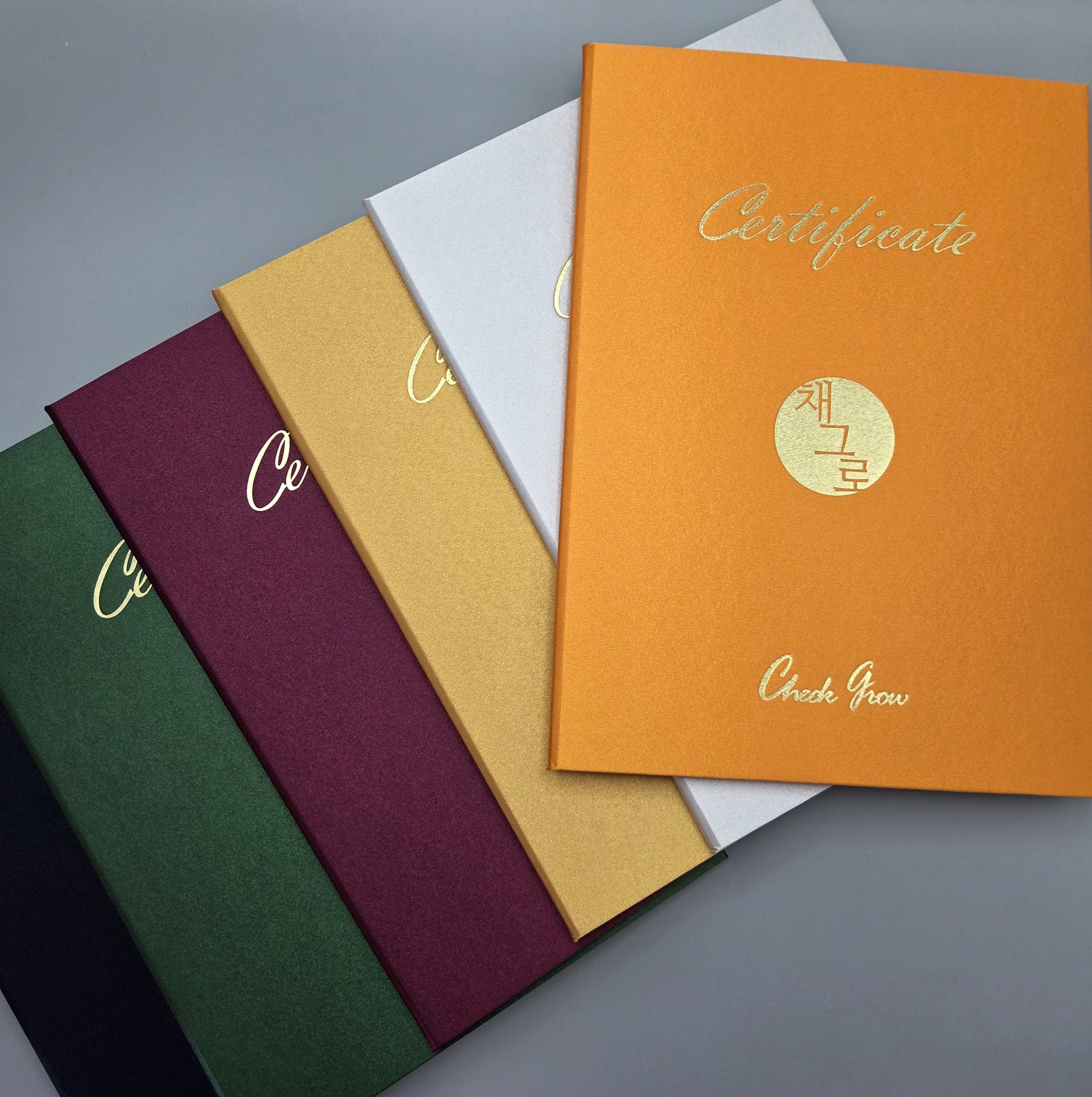 실크케이스 리얼패브릭 상장케이스 SC002149