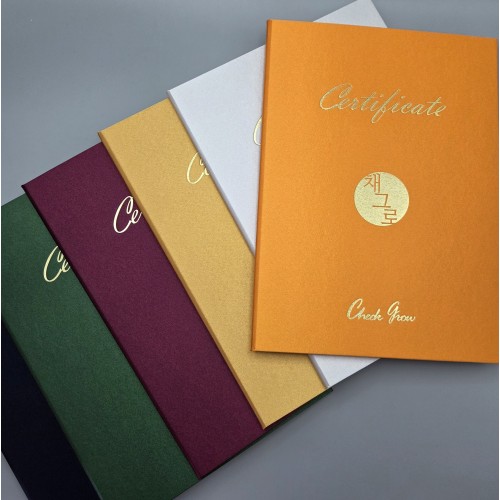 실크케이스 리얼패브릭 상장케이스 SC002149