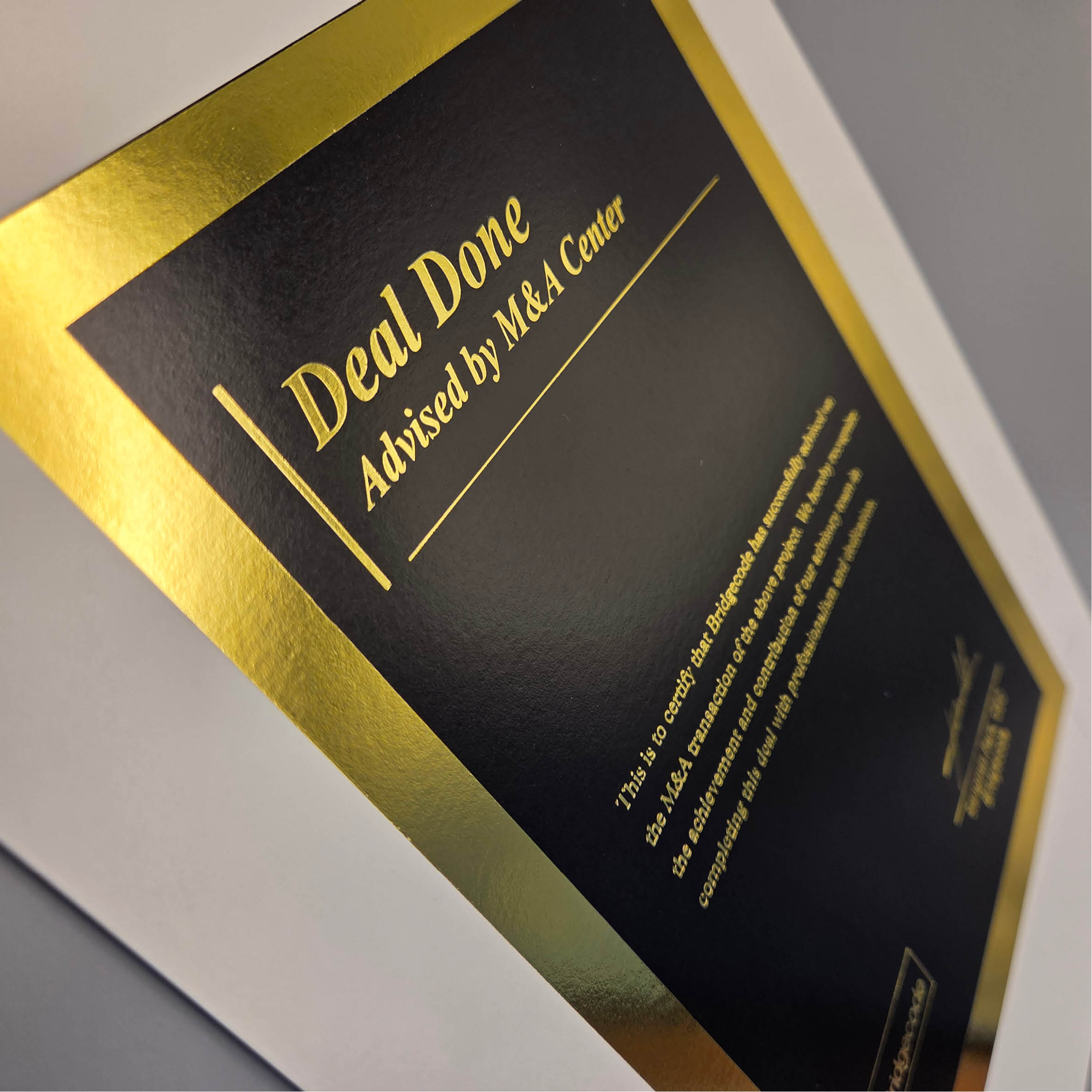 프라임 상장용지 인쇄샘플 SD000955 Bridgecode