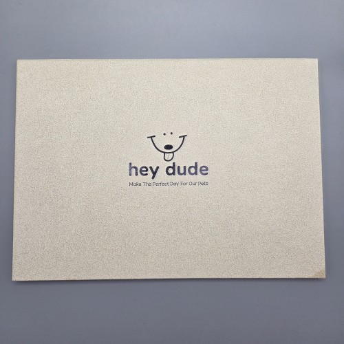 크림색 모래 패턴 상장케이스 SC002152