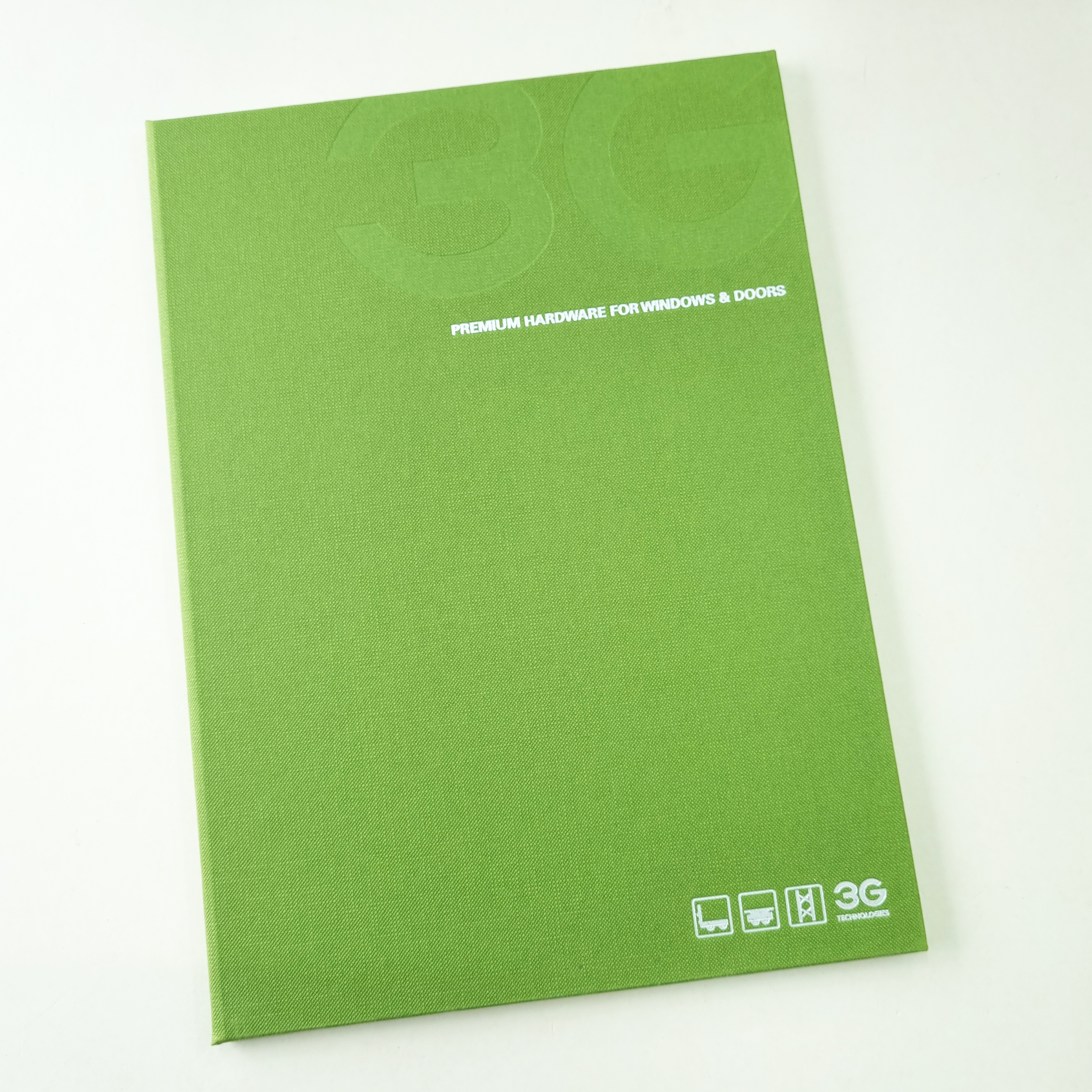 올리브 엠보패턴 상장케이스 SC002154